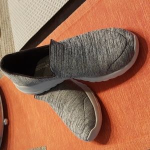 Skechers Slip-on Sneakers-Gray-Size 6.5
